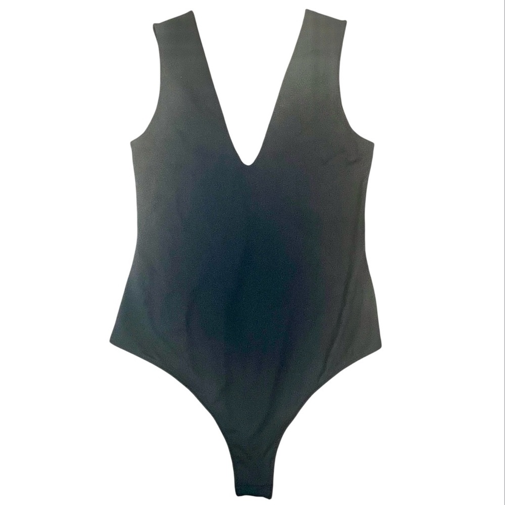 Intimately by Free People Keep It Sleek Bodysuit Black Like New! - Picture 4 of 16